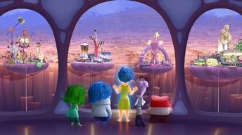 inside out personality islands wallpaper