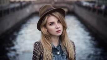 irina popova hat face image wallpaper