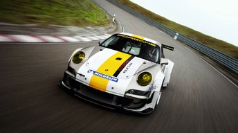 porsche 911 track racing wide wallpaper