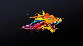 dragon digital art wallpaper