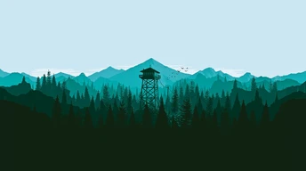 firewatch trees pic wallpaper
