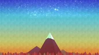 digital art mountains wallpaper
