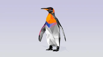 penguin abstract wallpaper
