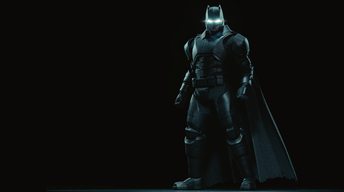 batman in mech batsuit 4k wallpaper