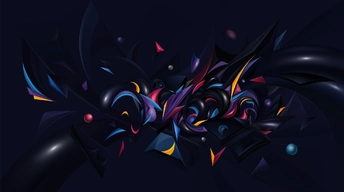 abstract chaos widescreen wallpapers