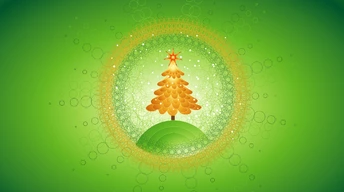 beautiful christmas tree design widescreen wallpapers