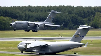 c 17 globemaster iii at mcguire air force base widescreen wallpapers
