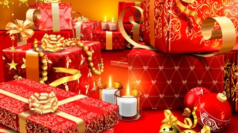 christmas presents widescreen wallpapers