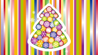 christmas tree colorful widescreen wallpapers