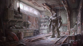 fallout 4 armour widescreen wallpapers