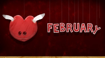 february month of love widescreen wallpapers
