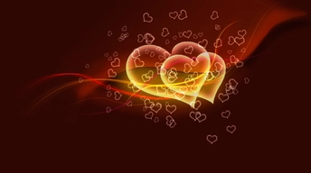 flying hearts widescreen wallpapers