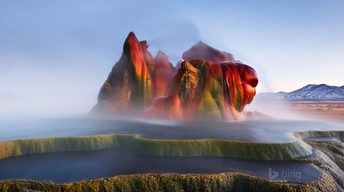 fly ranch geyser widescreen wallpapers