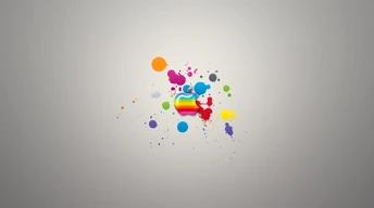 glassy colors of apple widescreen wallpapers