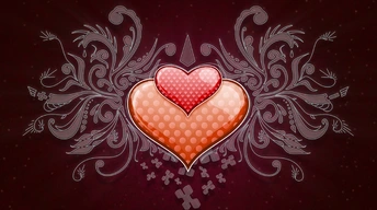 heart love vector wide widescreen wallpapers