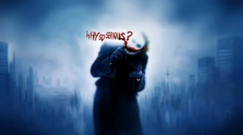 joker why so serious widescreen wallpapers