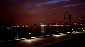 new york skyline at night widescreen wallpapers