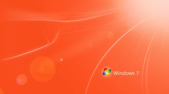 orange windows 7 widescreen wallpapers