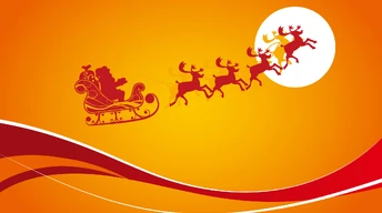 santa claus with gifts widescreen wallpapers