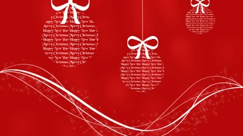 simple merry christmas widescreen wallpapers