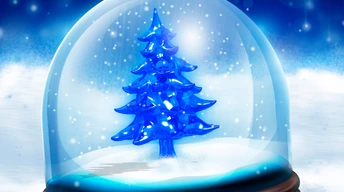 snowy christmas tree widescreen wallpapers