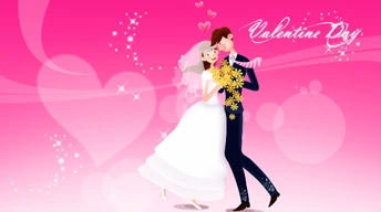 valentine day love dance widescreen wallpapers
