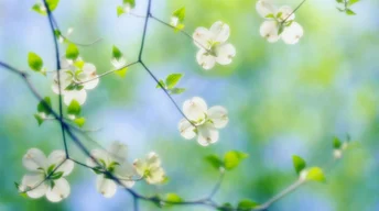 white dogwood blossoms widescreen wallpapers