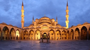 the blue mosque istanbul travel vacation sky booking architecture