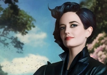 eva green miss peregrines home for peculiar children wide wallpaper
