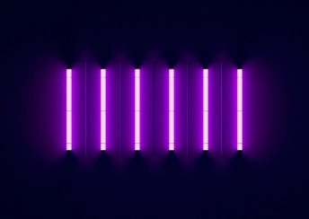 purple neon lights 4k wallpaper