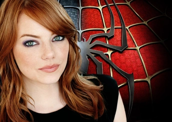 emma stone in the amazing spider man widescreen wallpapers