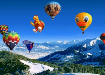 hot air balloon festival widescreen wallpapers