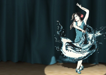 splash dance widescreen wallpapers