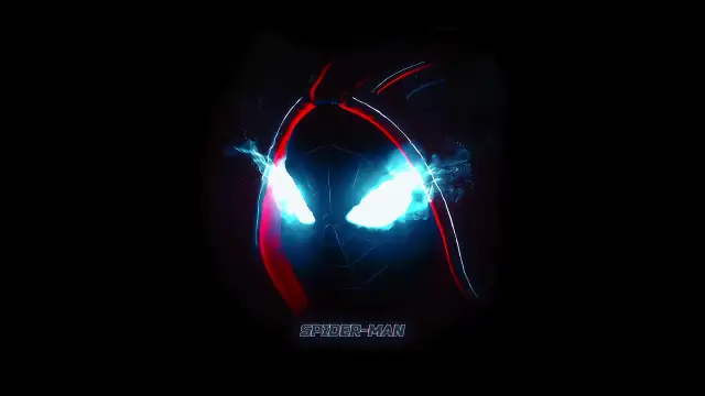Download Miles Morales Minimalist Black Spider Man Live Wallpaper