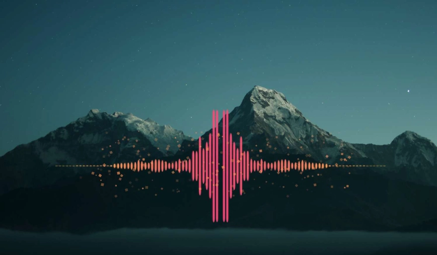 AurJas Audio Visualizer Widget Preview