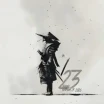Ink Samurai Clock