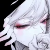 White Rose & Blue Eyes Live Wallpaper