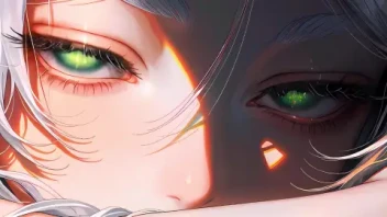 Glowing Green Eyes Live Wallpaper - Trending Live Wallpaper