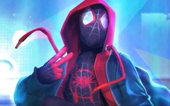 Marvel Miles Morales Spiderman in Spider-Verse