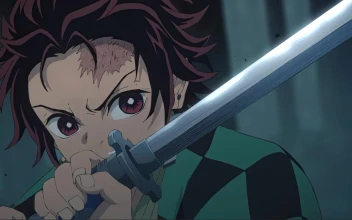 Tanjiro Kamado With Sword - Demon Slayer Anime