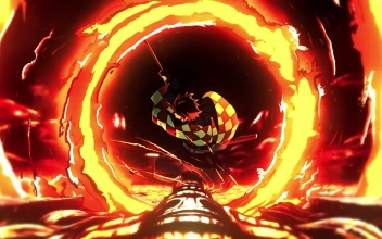 Circle of Fire Tanjiro Anime