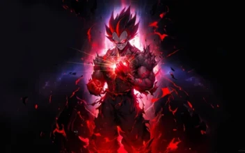 Vegeta Rage 4K