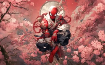 Spiderman - Japanese Blossoms 4K