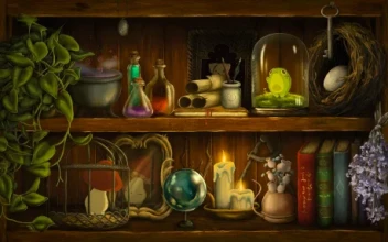 Shelf of Curiosities - Abi Toads 4K
