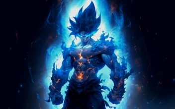 Blue Power Goku