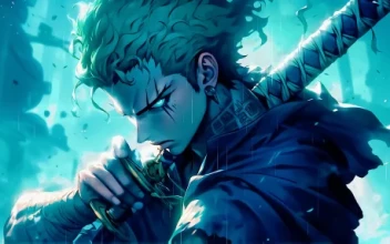 Roronoa Zoro on Rain