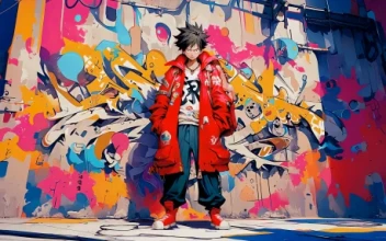 Luffy Graffiti