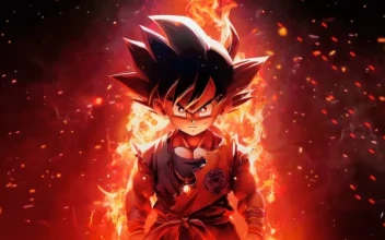Kid Goku Energy Burst by Blooderscrew