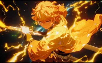 Zenitsu Thunder Breath - Kimetsu No Yaiba