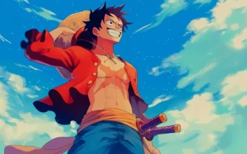 Monkey d Luffy with Swords